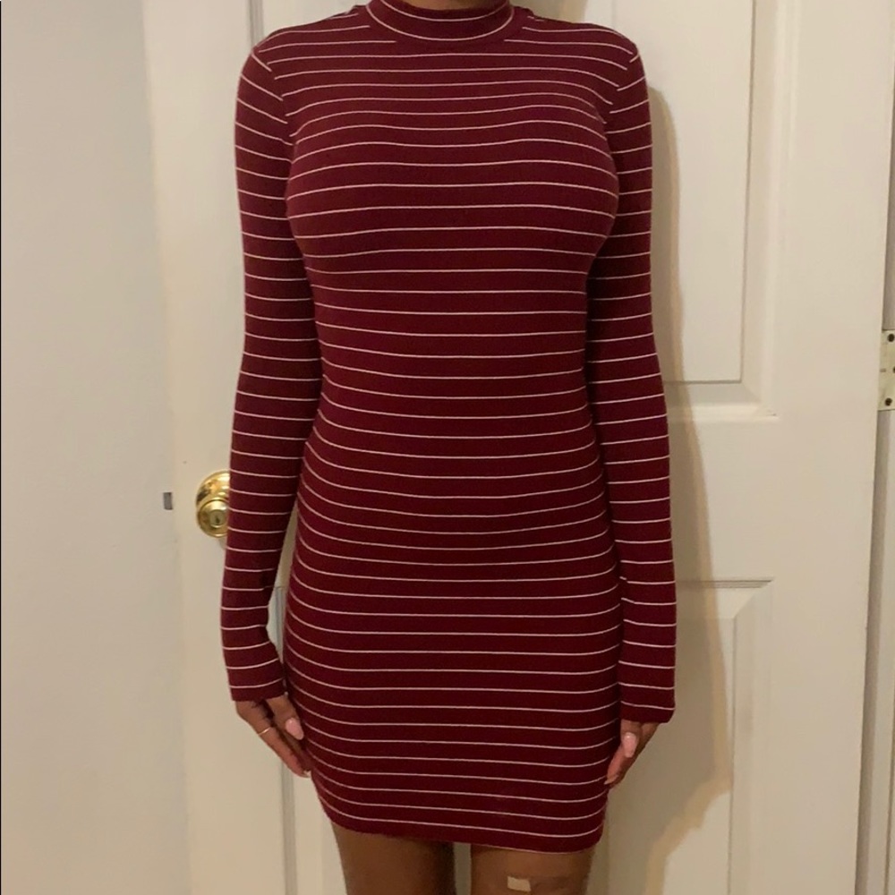 Forever 21 Stripes BodyCon Dress